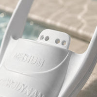 Long Side Rails Freediving Fin Foot Pocket Contoured Molded Plastic Fin Pocket
