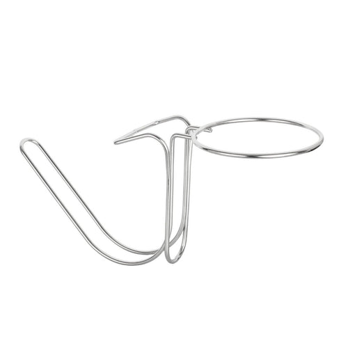 Tabletop Rack with Circlet Compact Ice Container Hook Holder Lightweight