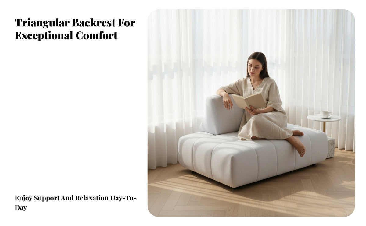 customizable Combination Tofu Block Sofa Lowsilhouette Deep-Seat Multi-Piece Sofa Minimalist design sectional Couch for Interior Design aficionados, Homeowners, Apartment Dwellers, Large Open-Plan Spaces, Lounging, recreation Area