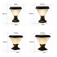 Solar Garden Light with Flower Shape, IP65, for Courtyard and Villa
