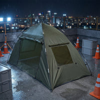 Double-Layer Single Person Tent Breathable Single-Person Tent Lightweight Compact for Backpackers, Camping