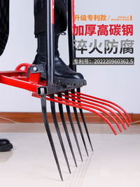 深翻器农用工具家用翻土松土挖土开荒神器人工翻地铁锹铲户外锄头
