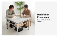 Multi-Functional Kotatsu Table long-lasting Kotatsu Table Frame twofoldUse Design Household Furniture for Students, Apartment Dwellers, homeowners, Living Room, Bedroom, Small areas, Balcony