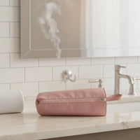 Heat Resistant Curling Iron Pouch Hangable Hair Straightener Case for Bathroom
