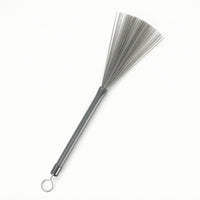 Drum Brush with Telescopic Handle Compact Wire Drum Brush Anti-Slip for Gigs