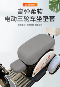 Universal Electric Vehicle Seat Cover Set - Front and Rear, Anti-Slip and Wear-Resistant
