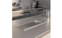 Cup Washer with Drain piping 304 Stainless Steel Embedded Cup Washer Quick Drainage Glass Cleaner for Tea Shops
