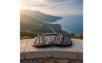 High Rebound Touring Motorcycle Seat Pad Anti-Slip Motorcycle Seat Cushion Easy to Clean for Motorcyclists, Travel