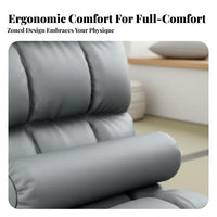 Adjustable rearrest Lounger Padded for Comfort Adjustable Floor Lounger