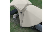 Dome-Style Car Rear Tent Automatic Car Side Awning Enclosed Suv Tailgate Tent Quick Setup for Camping