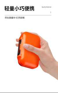 钓鱼配件收纳盒渔具配件盒防水路亚盒多功能鱼钩饵工具小零件专用