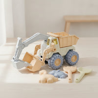 Eco-Friendly Toy Construction Vehicle Interactive Toy Truck Outdoor Sand Play Vehicle Durable for Children, Toddlers, Children, Beach, Sandbox, Backyard