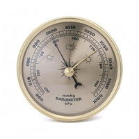 Round Analog Atmospheric Pressure Meter Combined Scale Weather Instrument