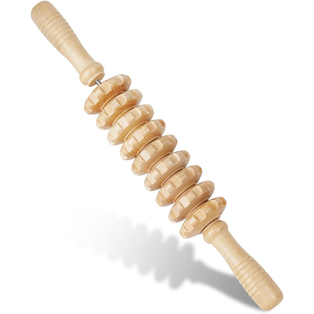 9 Wheels / Straight Wood