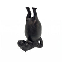 Resin Hippo Statue Smooth Finish Hippopotamus Figurine Decorative Home Decoration for Gym
