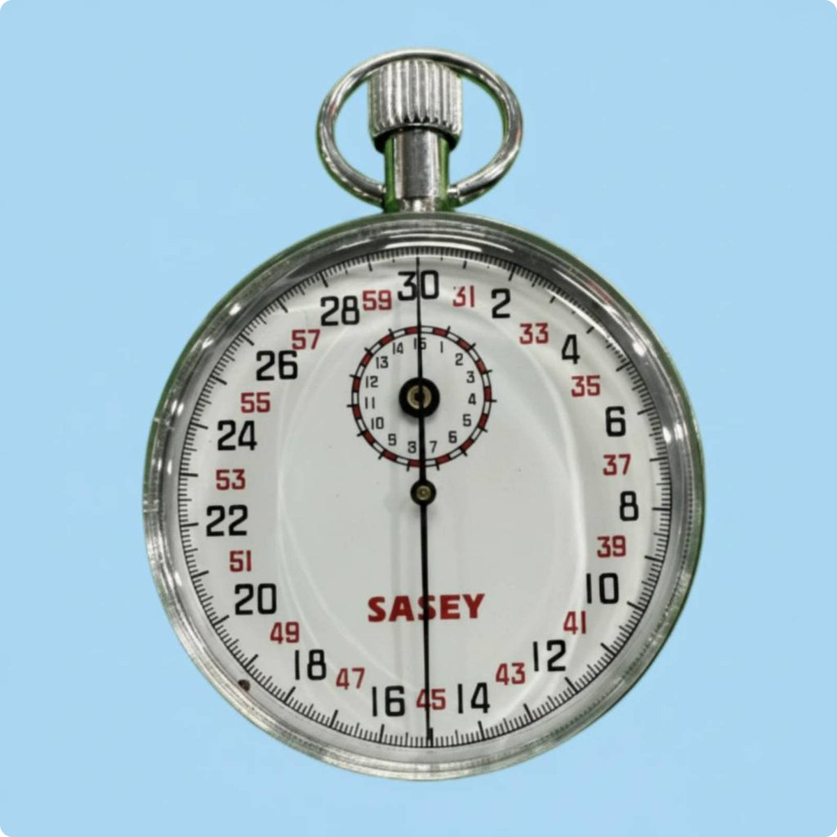 Mechanical Stopwatch 2-Button Control Mechanical Analog Stopwatch Manual Winding