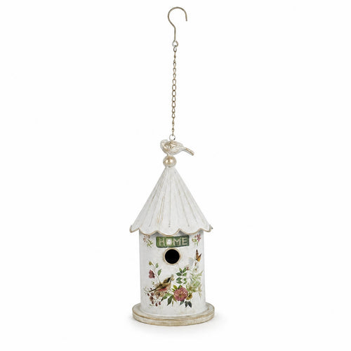 Birdhouse Ornament Rustic Garden Decor Sturdy for Patio, Courtyard