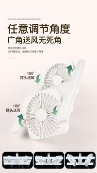 （有认证）超大风力静音电扇灯e27螺口led吊扇灯卧室餐厅双排风扇灯
