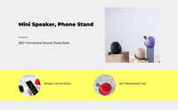Portable Mini Speaker, Waterproof, Home & Outdoor Travel