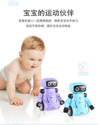 Inertia Robot Toy for Kids with Recording Function