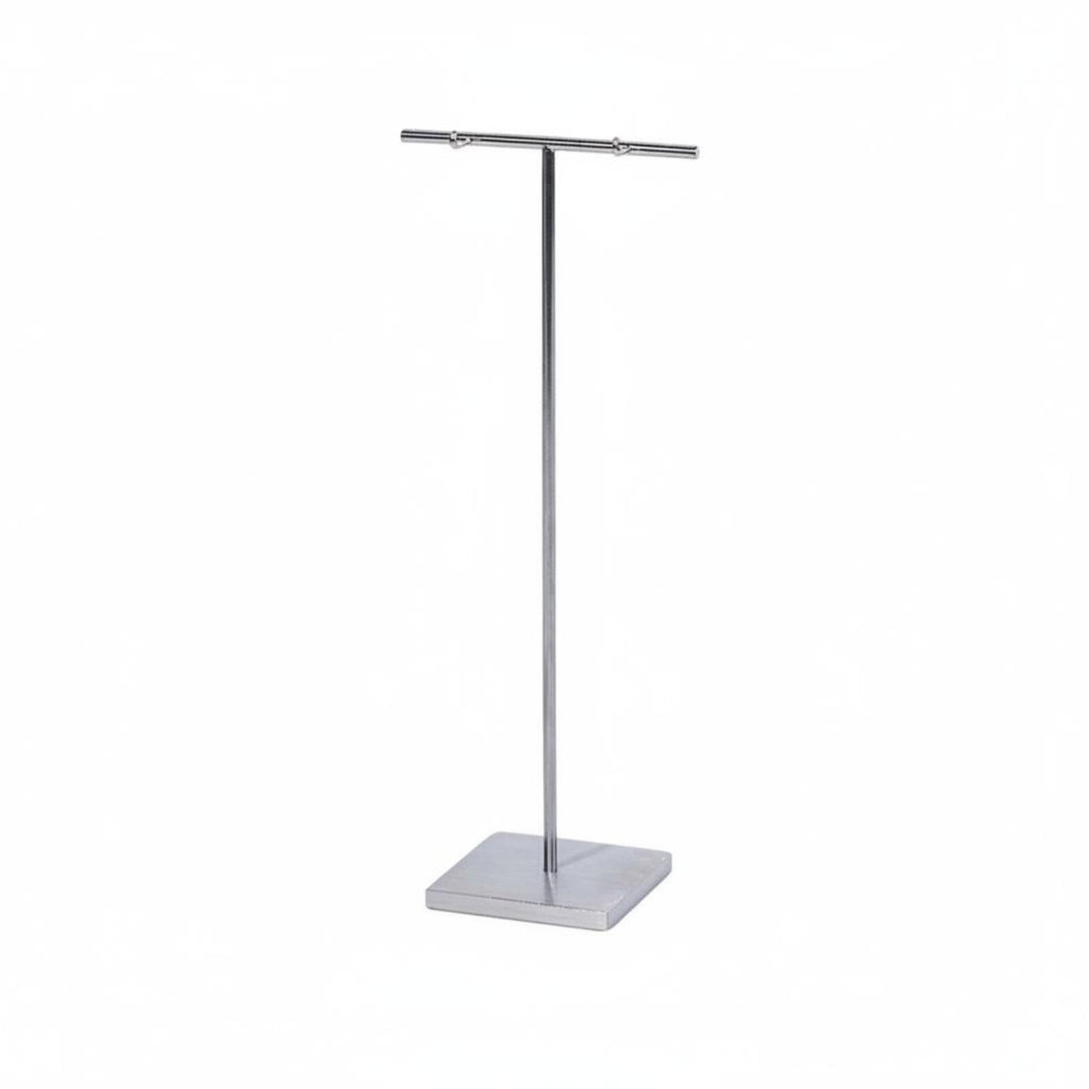 Countertop Jewelry Tree Minimalist Crafted Metal Earring Holder Stable Base Necklace Display Rack for Dressing Table