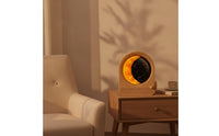 Alarm Clock with Moon Lamp Digital Moon Lamp Minimalist for Nightstand
