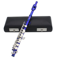 SLADE LDP608 Piccolo, 16 Holes, E Key, White Copper Body, Adult Beginner Professional