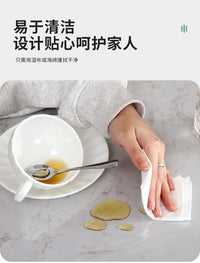 Transparent PVC Round Tablecloth, Modern Minimalist Style