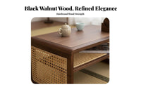 Japanese Tea Table full Wood Foldable Floor Desk meditative-Inspired for Small Spaces