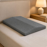 Memory Foam Pillow Ergonomic Backrest Support Cushion Zippered