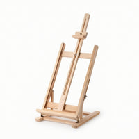 Tabletop Easel Adjustable Wooden Tabletop Easel Compact for Artists, Studio