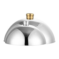 Stainless Steel Steak Cover for Grilling and Serving