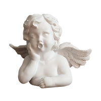 Cherub Figurine Nordic Style Angel Sculpture Adorable Design Inspirational for Gardeners, Bedroom, Bookshelf, Shelves