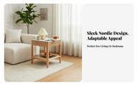 dual-level Corner Table Multifunctional Household Furniture scuff Resistant