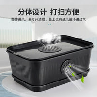 蟋蟀面包虫饲养箱杜比亚蟑螂大麦虫活体饲料专用的透气防逃饲养盒