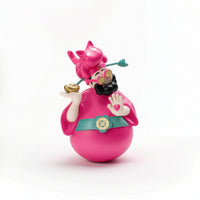 Bobblehead with Spring Base Cheerful Desk Decoration Funny for Entryway, Drivers