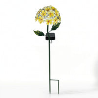Solar Stake Light with Flower Cluster Foldable for Gardeners