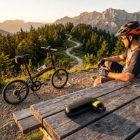 Portable Bike Tire Pump Pocket-Size Portable Bike Pump Compact for Biking