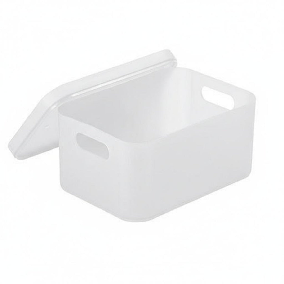Lidded Desktop Container With Lid Lidded Sundry Box see-through View for Bedroom