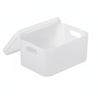 Lidded Desktop Container With Lid Lidded Sundry Box see-through View for Bedroom