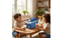 Two-wayUse Car Fridge Compact Mini Fridge Small Electric Cooler Space-Saving for Students, Office, Dorm Room