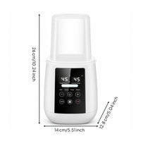 Baby Bottle Warmer with Basket Electric Baby Bottle Warmer Sterilizers Compact Portable for Parents, Nursery, Kitchen