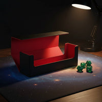 Large Capacity Deck Box Sturdy Construction Trading Card Storage Box Collectible Card Game Card Storage Case Snap Closure