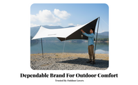Multipurpose Tarp, Tear-Resistant, Reinforced Edges