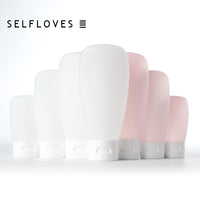 Soft Tube Squeeze Bottles for Travel Toiletries - Flip Cap / Screw Cap, Multi-color Set