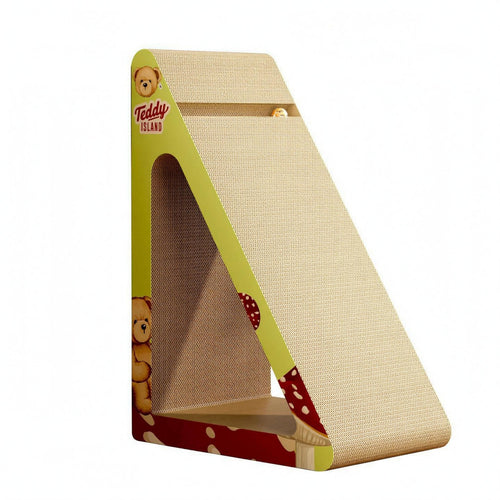 Triangular Cat Scratcher Stable Triangle Cat Scratcher Long-Lasting