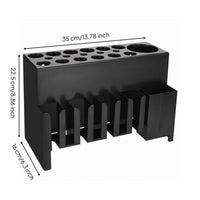 Hair Salon Tool Organizer with Slots Salon Organizer Rigid for Barbershop