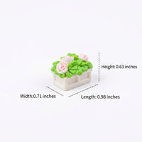 Miniature Garden Ornaments Fairy Garden, Resin Fairy Garden Accessories, Matte White Fairy Garden Figurines Australia, Micro Landscape Decor