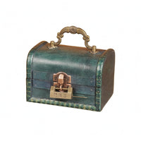 Vintage Storage Box Hinged Lid Vintage Storage Chest Latch Closure