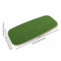 Golf Weight Balance Board Audible Golf Weight Transfer Board Anti-Slip Surface Athletic Gear for Beginners, Golfers, Driving Range, Backyard